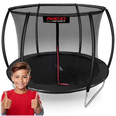 Produktbild von Neo-Sport 10ft/312cm profiliertes Gartentrampolin mit Innennetz