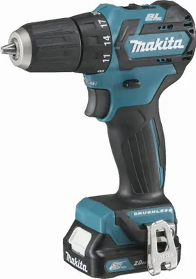 Image de Makita DF332DSAJ, Perceuse avec poignée pistolet, 1 cm, 2.8 cm, 1 cm, 0.8 mm, 450 tr/min
