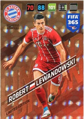 Image de Fifa 365 2018 Limited Edition Robert Lewandowski Bayern Munich