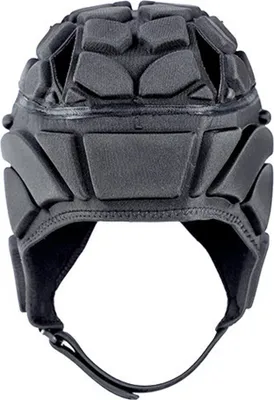 Produktbild von Rugby-Helm, weiche Schale, Kopfbedeckung für Fußball, Hockey, Rugby, Rollschuhlaufen, Schwarz, L