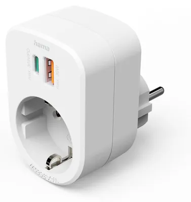 Produktbild von Stecker Hama 00223343 Weiß 230 V