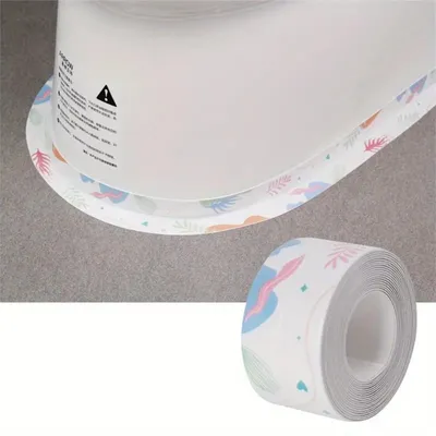 Produktbild von INF Toiletten-Dichtstreifen 2er Set PVC selbstklebend wasserdicht für Bad 5 m