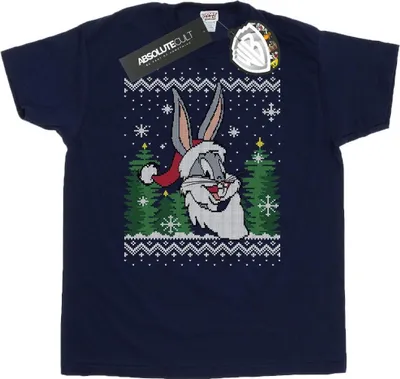 Produktbild von Looney Tunes - T-Shirt für Herren BI34441 (M) (Marineblau)
