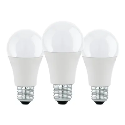 Produktbild von 3 x Eglo LED A60 Birnen 8,5W = 60W E27 matt 806lm warmweiß 3000K