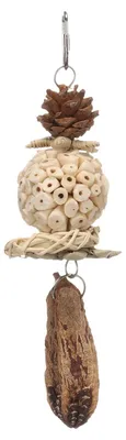 Image de Jouet pour perruche Flamingo Bero marron