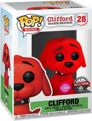 Produktbild von Clifford The big Red Dog - Clifford 28 Flocked Special Edition - Funko Pop! - Vinyl Figur