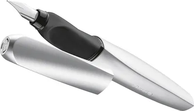 Obrázok produktu pre Pelikan Füllhalter Twist     P457 M  Silber       +1GTP Faltschachtel