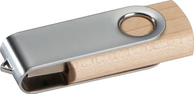 Produktbild von USB-Stick Twister / 8GB / aus Walnuss-Holz
