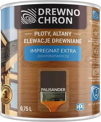 Produktbild von Drewnochron Imprägnierungsbeschichtung Palisander 0,75L - 5Imdr.pal0.7