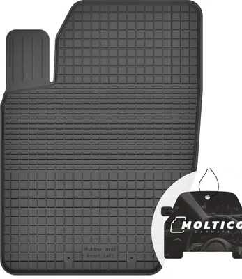 Produktbild von Fahrer Gummimatten mit Rand Auto Fußmatten Gummi Automatten Passgenau 1-teilig Set - passend für Peugeot 308 I 2007-2013