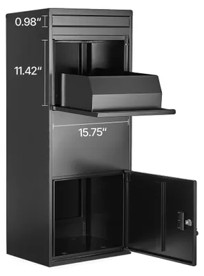Produktbild von Paketlagerbox, Diebstahlschutzdesign, Wetterfeste Konstruktion, 47Zoll