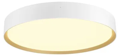 Productafbeelding van Plafondlamp Decona Ø 42cm wit met goud - 3000K/4000K