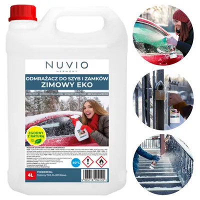 Produktbild von Enteiser für Autoscheiben und Schlösser 4 l – NUVIO mit Sprühkopf