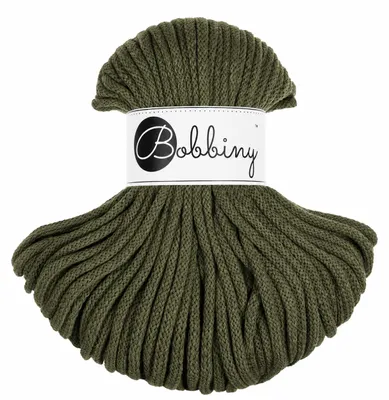 Produktbild von Bobbiny Premium Kordel 5mm - 50m Avocado, KI-generiertes Bild