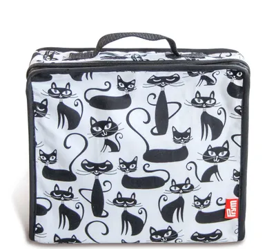 Image de Prym 612087, Pochette mini "Chats", blanche