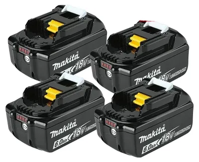 Obrázek produktu pro Lithium-iontová baterie, 6000 mAh, kompatibilní s napětím 18 V, model Makita 6AX4, 18V-b