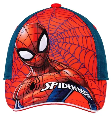 Produktbild von Spider-Man - Baseball-Mütze für Kinder, Abgerundeter Kopf GT22807 (Einheitsgröße) (Rot)