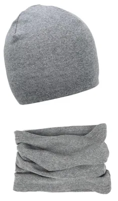 Produktbild von Foruhoo Baby Mädchen Beanie Mütze + Schlauchschal 2er Set, Wintermütze für Junge