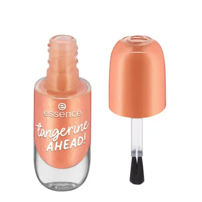 Produktbild von Essence Gel Nail, 8 ml, Orange, tangerine AHEAD!, Färbung, Metallisch, Flasche
