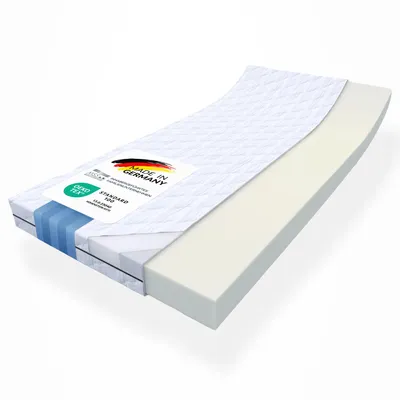 Produktbild von MSS e.K. orthopädischer Kaltschaum-Matratzentopper 120 x 200 cm - 10 cm dicke Matratzenauflage | Matratzen-Topper | Matratzenschoner | designed und produziert in Deutschland