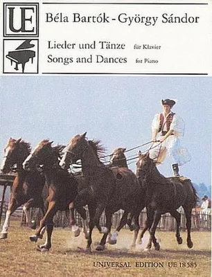Produktbild von Lieder und Tänze aus '44 Duos für 2 Violinen'für Klavier