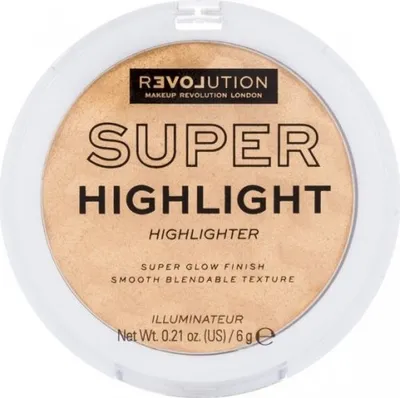 Obrázok produktu pre Makeup Revolution Relove Rozjasňovač Super Highlight - Gold 1szt