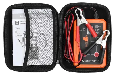 Zdjęcie produktu dla Tester wtryskiwaczy paliwa, jednoczesne testowanie, kompleksowe czyszczenie, tester Orange