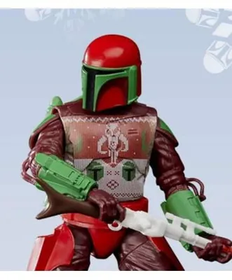 Image de Hasbro Star Wars Black Series Actionfigur Mandalorian Warrior (Holiday Edition) 15 cm