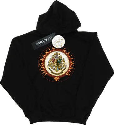 Produktbild von Harry Potter - "Hogwarts" Kapuzenpullover für Jungen BI7941 (128) (Schwarz)