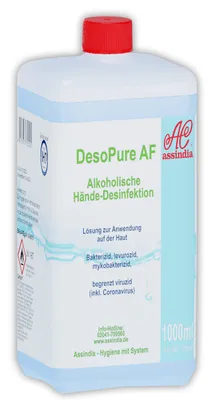 Produktbild von DesoPure Händedesinfektion 1000ml Flasche