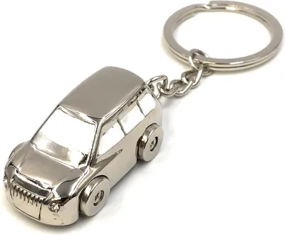 Produktbild von Onwomania Schlüsselanhänger SUV Auto Car Silber Metall Anhänger Charm