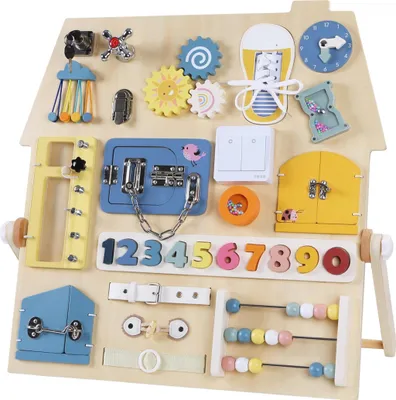 Immagine prodotto di 2Kids Toys Lavagna per attività Lavagna sensoriale Casetta