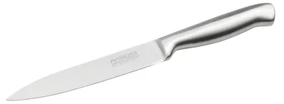 Obrázek produktu pro NIROSTA univerzální nůž STAR, ostrý kuchyňský nůž, japonská nerezová ocel, praktická rukojeť, robustní univerzální nůž, ručně broušená, odolná čepel (délka čepele: cca 12 cm)