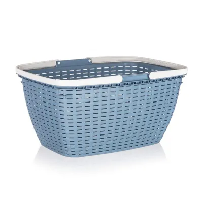 Produktbild von Korb, Einkaufskorb aus Kunststoff, Picknickkorb, Farbmischung, Acassa 17 Liter