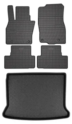Immagine prodotto di Tappetini gomma SolidPRO + bagagliaio per Mazda CX-30 2019- 5 pezzi