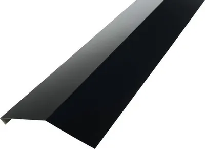 Obrázek produktu pro Okapnice PRECIT pro plechovou krytinu 2000 mm 9005 černá