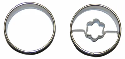 Produktbild von Ausstechform 2er Kreis/Blume+Kreis ø 40 mm