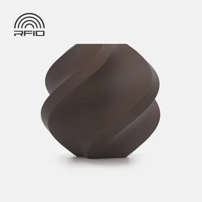 Zdjęcie produktu dla Wkład PLA Bambu Lab, matowy, kolor ciemna czekolada (11802), 1,75 mm, 1 kg