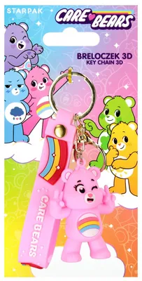 Immagine prodotto di Portachiavi 3D Care Bears – Orsetti Premurosi – Rosa – Starpak