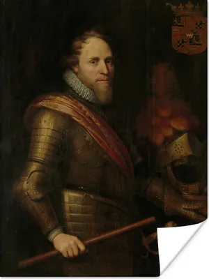 Produktbild von MuchoWow® Poster Porträt von Maurice - Gemälde von Michiel Jansz. van Mierevelt 30x40 cm - Wandplakat - Poster Kinderzimmer