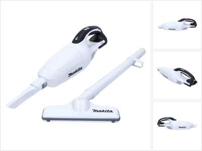 Obrázek produktu pro Makita DCL 181 FZW Akumulátorový vysavač 18 V bílý - bez baterie, bez nabíječky