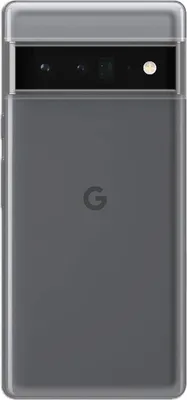 Produktbild von cofi1453® Silikon Hülle Basic kompatibel mit Google Pixel 6 Pro Case TPU Soft Handy Cover Schutz Transparent