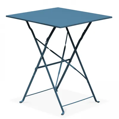 Produktbild von Klappbarer Bistrogartentisch Pazifisch blau - Oviala Rome