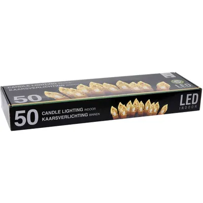 A product box for LED candle lights.