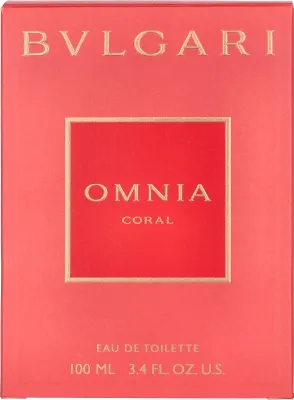 Zdjęcie produktu dla BVLGARI Omnia Coral Eau de Toilette, Kobiety, 100 ml, Spray, alcohol denat. (sd alcohol 39-c), parfum (fragrance), aqua (water), linalool, alpha-isomethyl..., 1 szt.