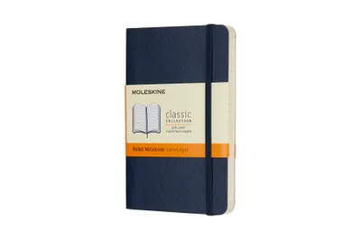 Produktbild von Moleskine Notizbuch Pocket/A6, Liniert, Soft Cover, Saphir