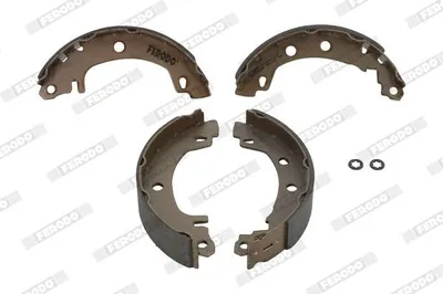 Produktbild von FERODO Bremsbackensatz Trommelbremse Hinten für RENAULT Megane III Schrägheck (BZ0/1) 203mm FSB544
