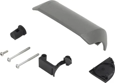 Produktbild von Bosch Akkuhalter-Kit Gepäckträgerakku, platinum - sichere Montage in moderner...