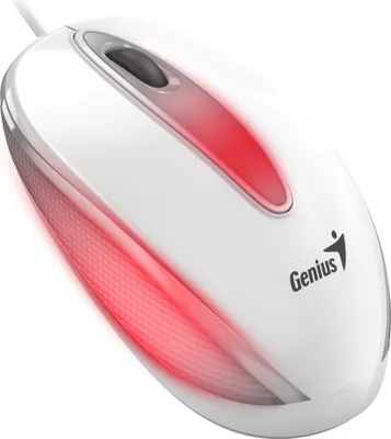 Immagine prodotto di GENIUS DX-Mini Pure White/ cablato/ 1000 dpi/ USB/ bianco/ LED RGB
