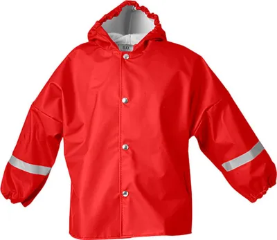 Produktbild von ELKA Kinder-Regenjacke mit Reflexstreifen mit Kapuze 20000 mm Rot für 1 Jahre